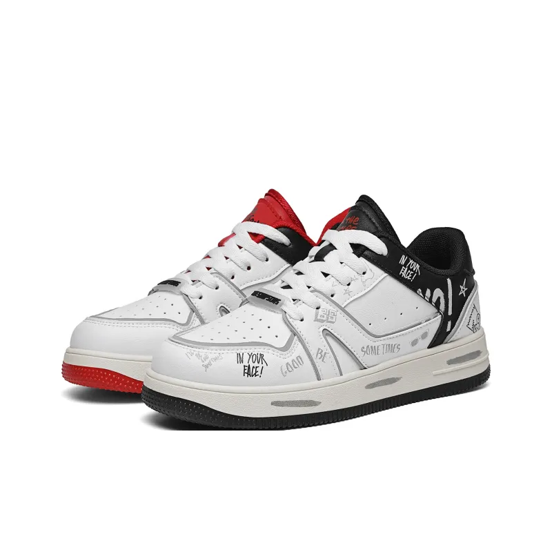 The Simpsons Skateboard Shoes Unisex Low Top Mismatched/White Red/White Black/White-24