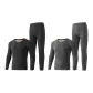 [Mountain Fleece+Silk+German Fleece]Black+Dark Gray