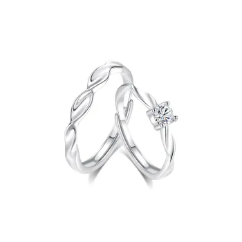 Fortune Gold Sterling Silver Rings Unisex