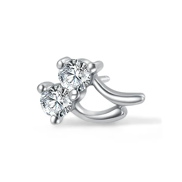 NAITANG S925 Silver Stud Earrings Unisex-1