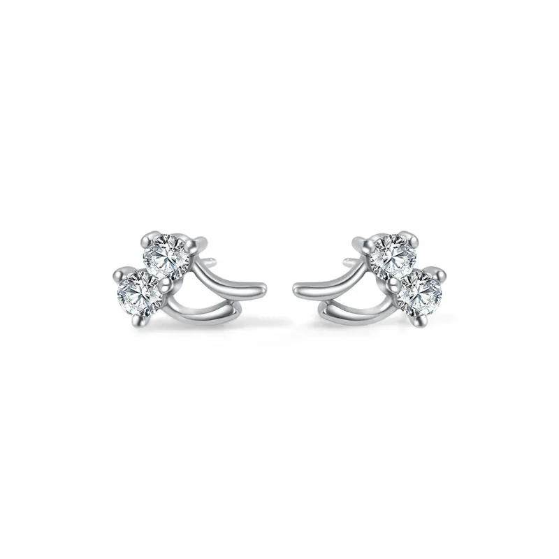 NAITANG S925 Silver Stud Earrings Unisex-0