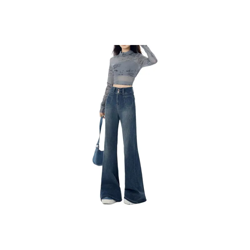 HELEH Jeans Women's Vintage Blue-2