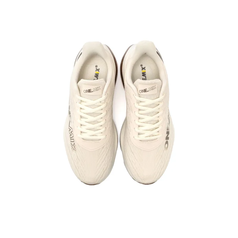 ONEMIX Fire Phoenix Low Top Running Shoes Unisex Ivory White-3