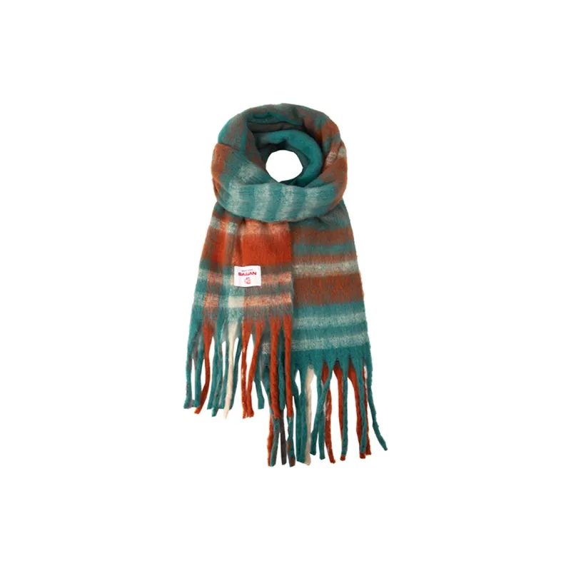 BAIJUAN Knit Scarves Unisex-3