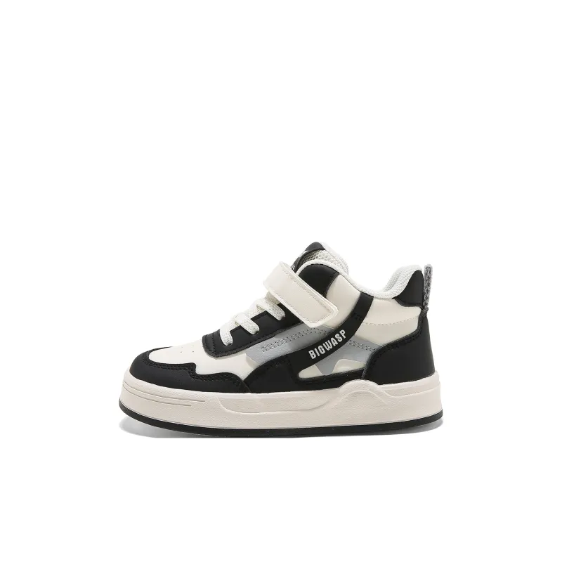 BIG WASP Slip Resistant Cushioning Wear Resistant High Top Kids' Skateboarding Shoes Kids'-6