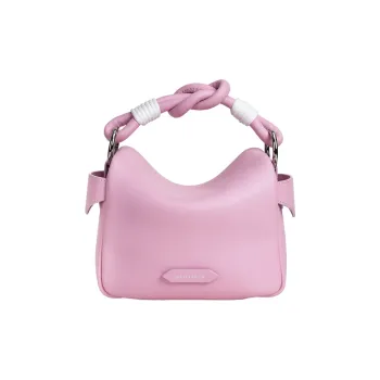 UNIFINGER Cow Leather Crossbody Bag Small Size Women's Pink