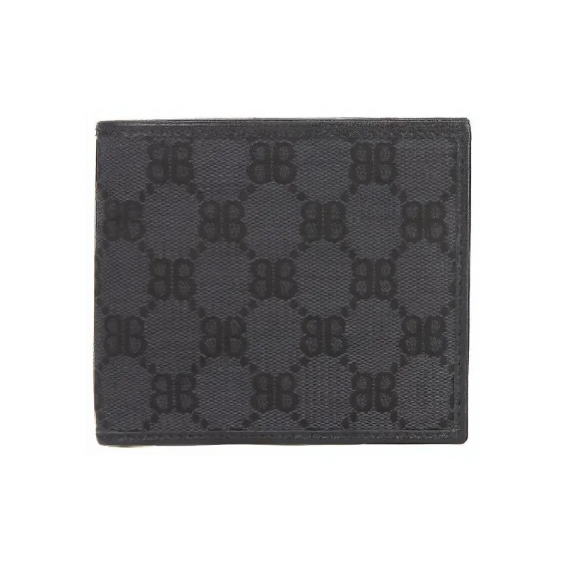 GUCCI X Balenciaga The Hacker Project Bi-Fold Coin Wallet-0