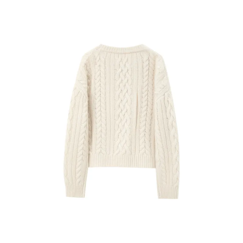 3COLOUR Knitwear Women's Milk White-1