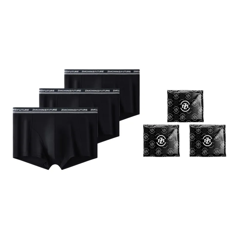ZMOH Square cut Underwear Men's Individually Pouched-12