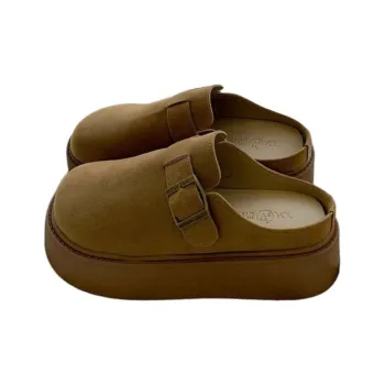 ALPLUME Women's Home Slippers Brown Beige