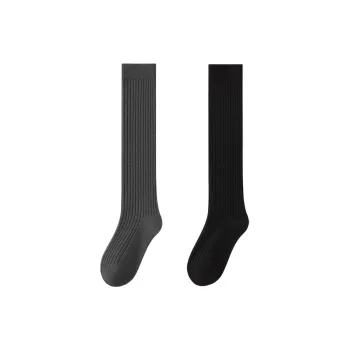 SHIWAJI Knee High Socks Women's 2 Pack