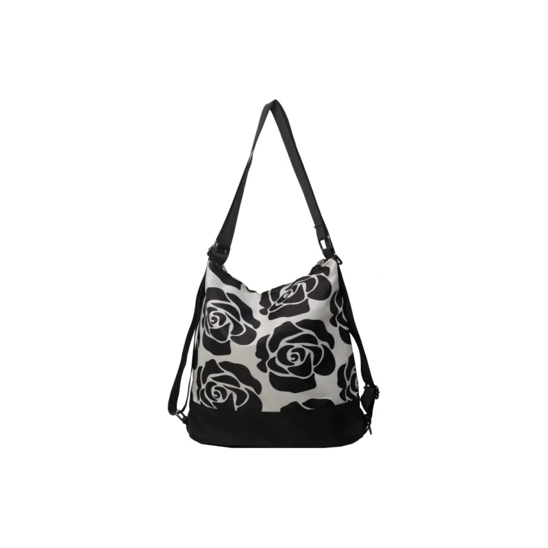 Yalu Nylon Shoulder Bag, Crossbody Bag Women's Chinese Knots, Dragon, Floral, Horses-0