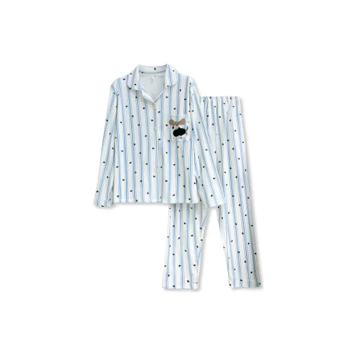 WANANNI Pajama Set Women's Sky Blue
