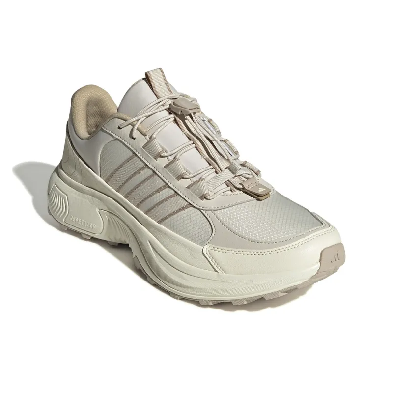 Adidas Durable Breathable Low-Top Running Shoes Men's Beige-2