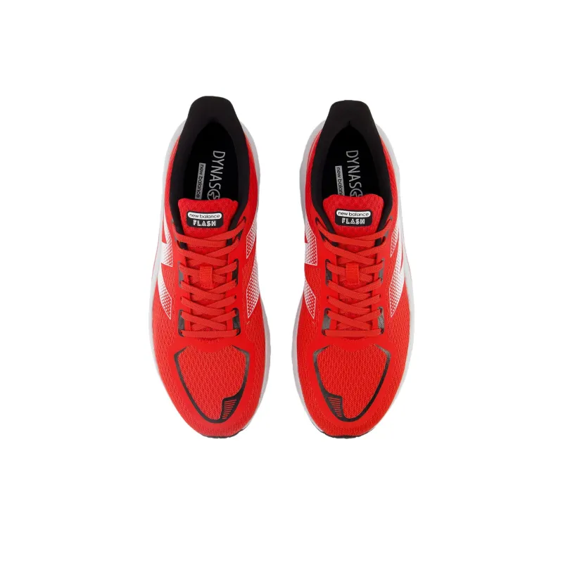 New Balance DynaSoft Flash V7 Anti Slip Wear Resistant Low Top Running Shoes Men's Red-2