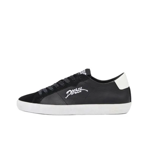 DIESEL S-Leroji Low-Top Skateboard Shoes Men's Black