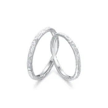 AHK 999 Fine Silver Rings Unisex