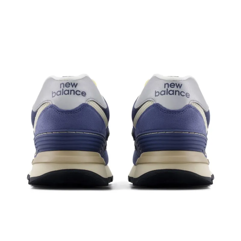 New Balance 574 Legacy Anti Slip Wear Resistant Low Top Running Shoes Unisex Blue-4