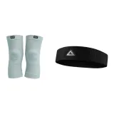 Gray (Long)+Black Headband