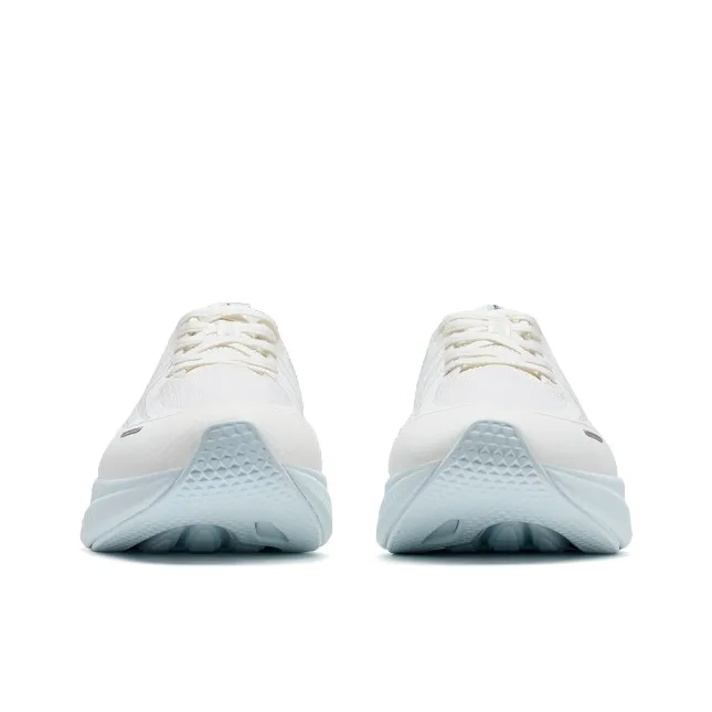 XTEP Slip Resistant Shock Absorbers Low Top Casual Running Shoes Women's White Blue-4