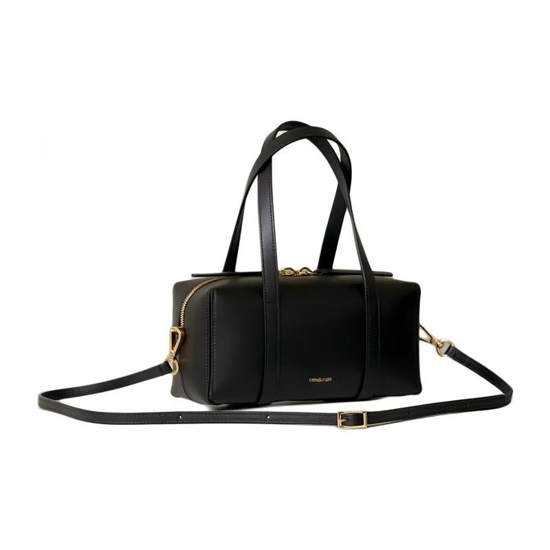 FRENZLAUER Calfskin Shoulder Bag Crossbody Bag Handbag Women's Black-2