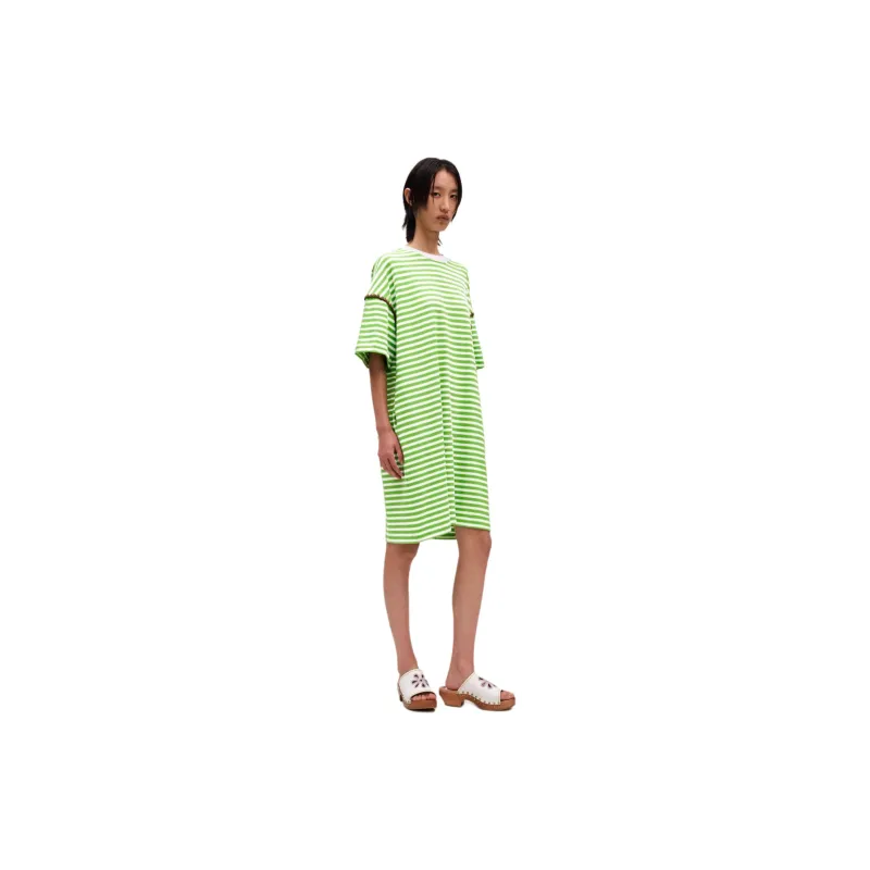 Short Sentence Short Sleeved Dress Women's-5