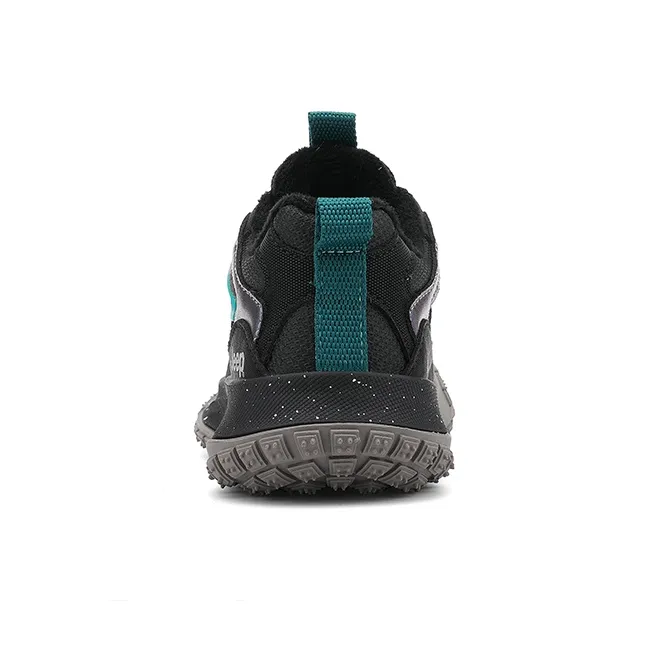 Jeep Anti Slip Wear Resistant Warm Anti Kick Low Top Kids Lifestyle Shoes Peacock Green Obsidian Black Kids'-5