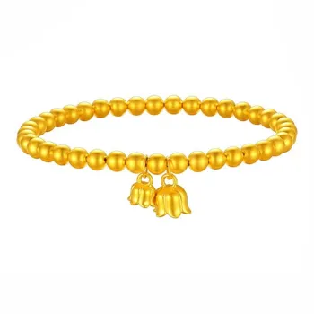 ZHOUBAIFU Gold Bracelet Unisex