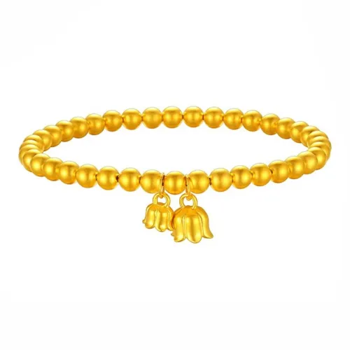 ZHOUBAIFU Gold Bracelet Unisex