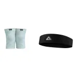 Gray (Cropped)+Black Headband