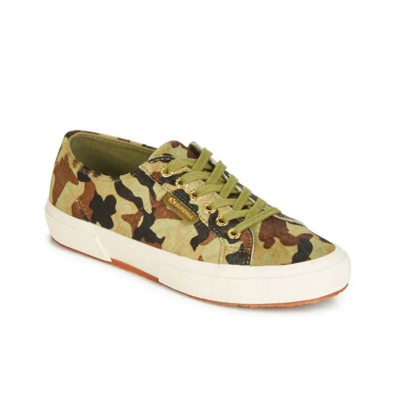 SUPERGA Low Top Casual Shoes Women's Green-2