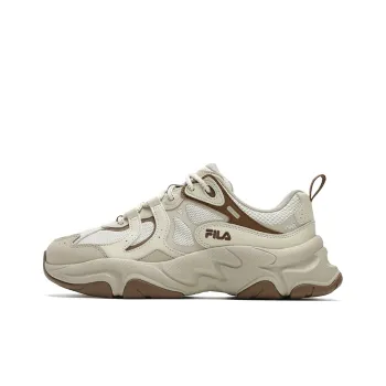 FILA MARS 3 Anti Slip Wear Resistant Low Top Casual Shoes Men's White Yellow