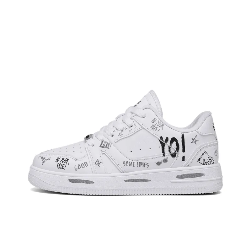 The Simpsons Skateboard Shoes Unisex Low Top Mismatched/White Red/White Black/White-3