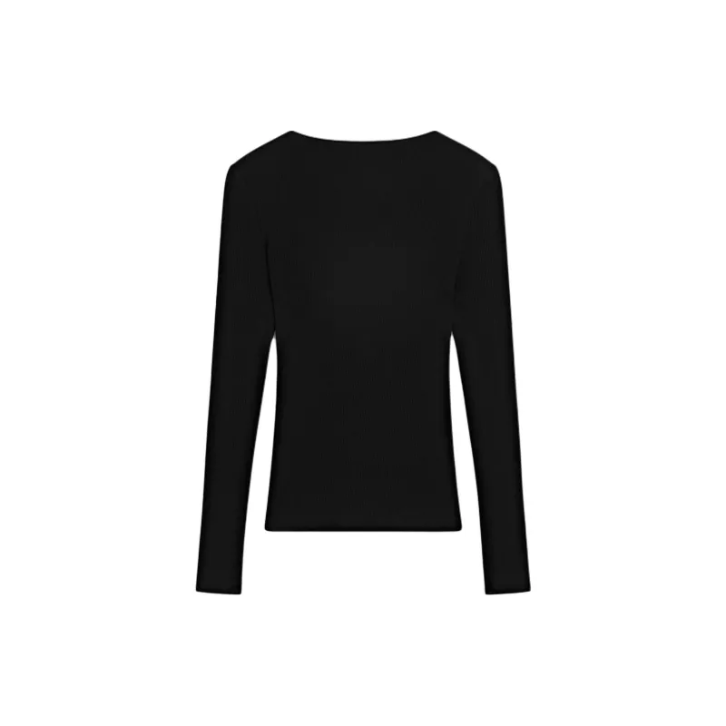 Massimo Dutti T-Shirt Women's Black-1