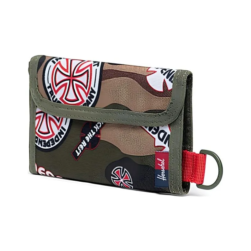 Herschel Independent Collaboration Polyester Wallet Regular Unisex Camouflage-1