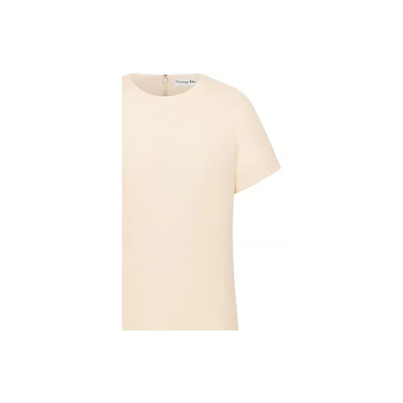 DIOR 30 Montaigne SS23 Short Sleeved Dress Women's Beige-5