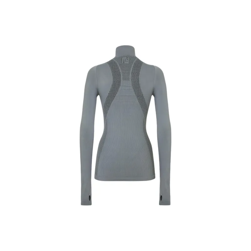 FENDI T Shirts Women's Gray-1