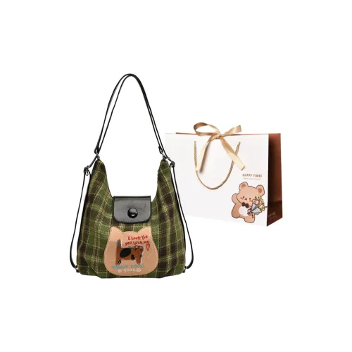 ERANGBEAR Canvas Canvas Bag Backpack Shoulder Bag Regular Women's Multicolor