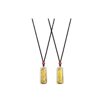 Welcome To The Treasure Alloy Necklaces Unisex