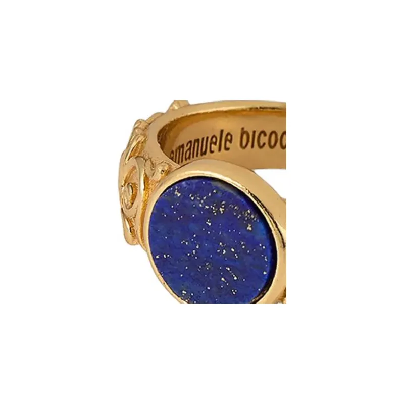 EMANUELE BICOCCHI Arabesque Engraved Chevalier Ring-1