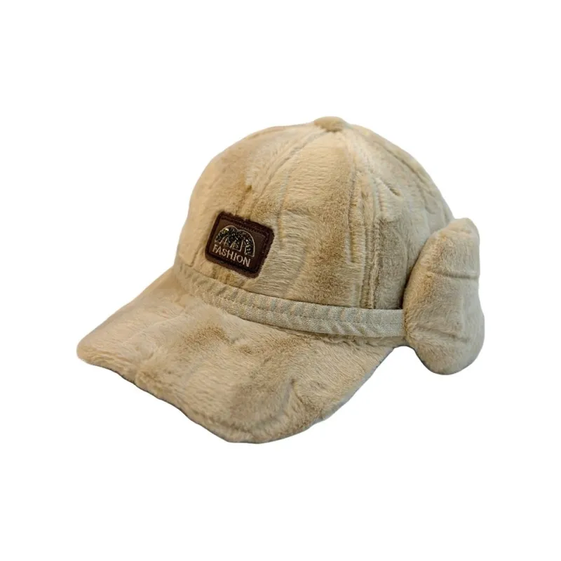 JEANSWEST Rabbit Fur Blend Baseball Caps Unisex-4