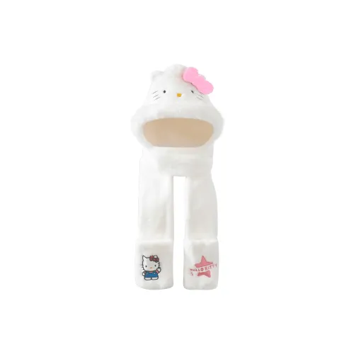 Hello Kitty Polyester Hoods & Plush Hats Women's