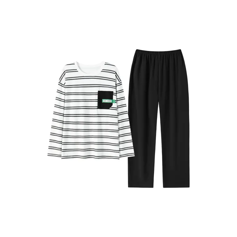 Cotton Gene Men Pajama Sets-3