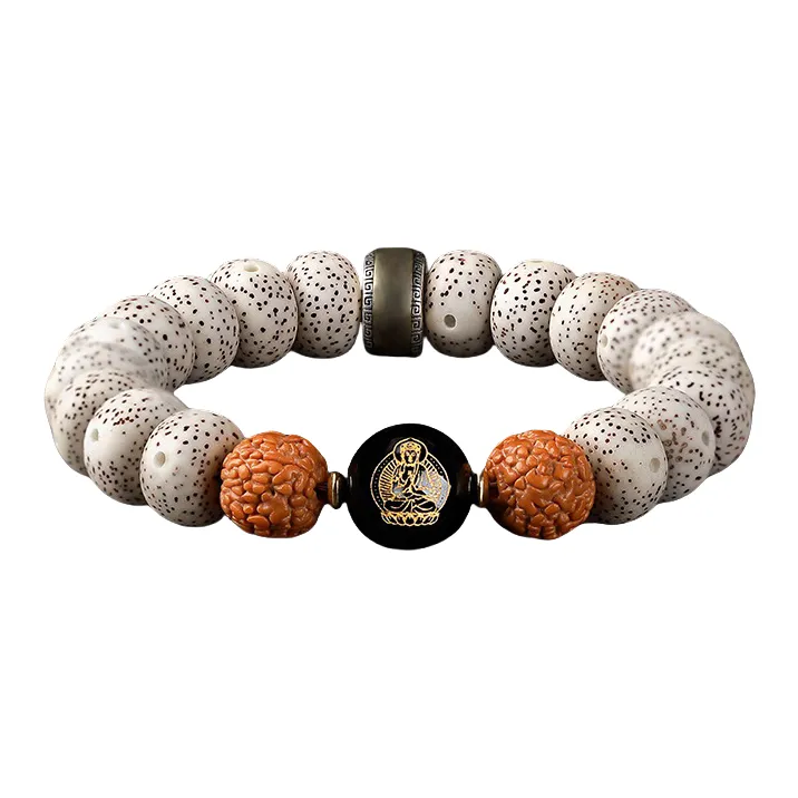 ZHIZUO Star Moon Bodhi Seeds Bracelets Unisex-6