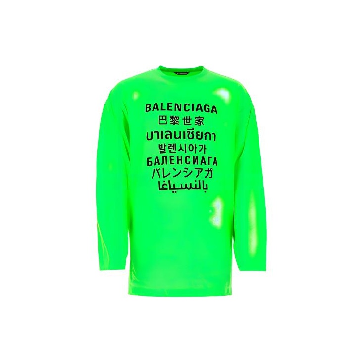 Neon balenciaga shirt online