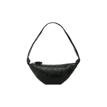 Lemaire Cotton Shoulder Bag, Crossbody Bag Medium Size Unisex Forest Green