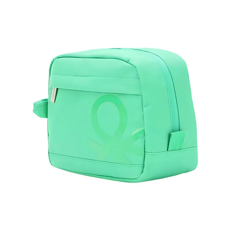 UNITED COLORS OF BENETTON Polyester Clutch Makeup Bag Regular Unisex Green-1