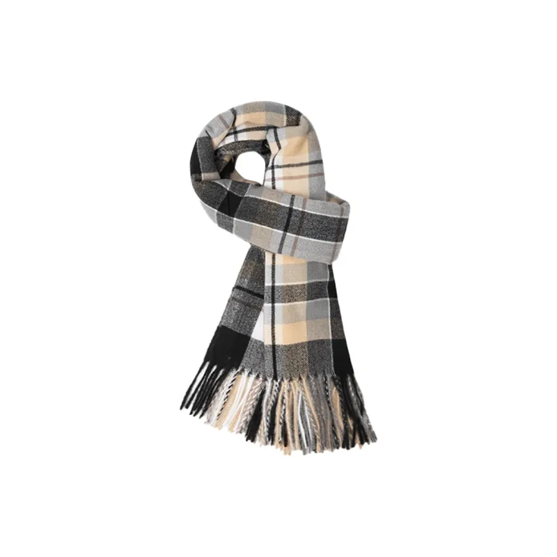 BAIJUAN Knit Scarves Unisex-1