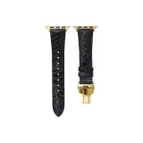 Black-Gold-Tone Lock