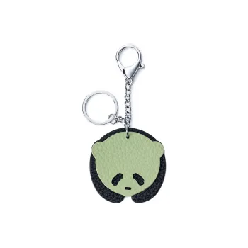 Tong Tong Rabbit Top Grain Cow Leather Keychains Unisex